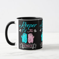 Keeper of the Gender Pink and Blue Teddy Bear