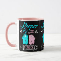 Keeper of the Gender Pink and Blue Teddy Bear