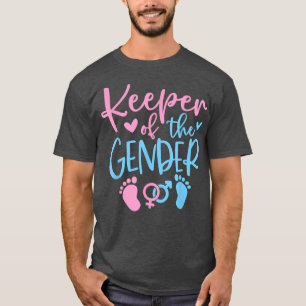 Keeper Of The Gender Pregnancy Announcement Gender T-Shirt