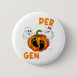 keeper of the gender reveal ba  2 inch round button