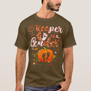 Keeper Of The Gender Reveal Baby Halloween Party T T-Shirt