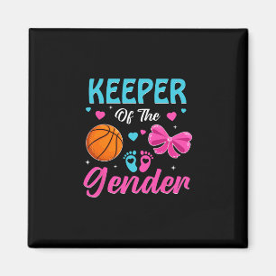 Keeper Of The Gender Sketll Gender Reveal Party  Magnet