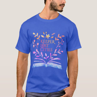 Keeper of the Lost Cities Watercolor Bookish Desig T-Shirt