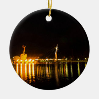 Keeper Of The Plains Ceramic Ornament