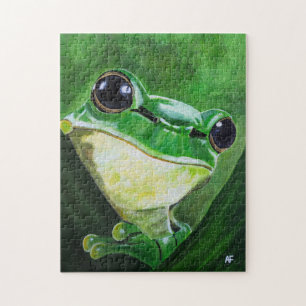 Keeper of the Water Painting by Alfred Fox Jigsaw Puzzle