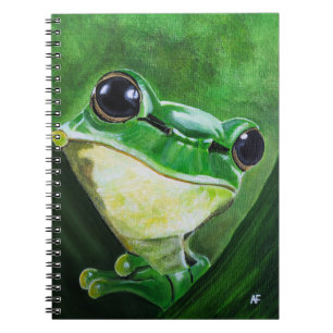 Keeper of the Water Painting by Alfred Fox Notebook