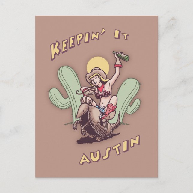 Keepin' It Austin Postcard (Front)