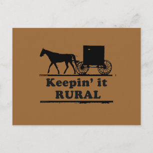 KEEPIN' IT RURAL POSTCARD