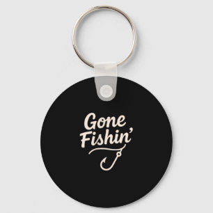 Keepin reel pocket fishing graphic for anglers keychain