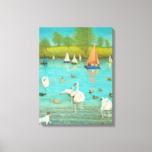 Keeping a Watchful Eye 2013 Canvas Print