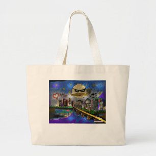 Keeping Austin Texas Weird  Large Tote Bag