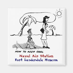 Keeping cool magnet