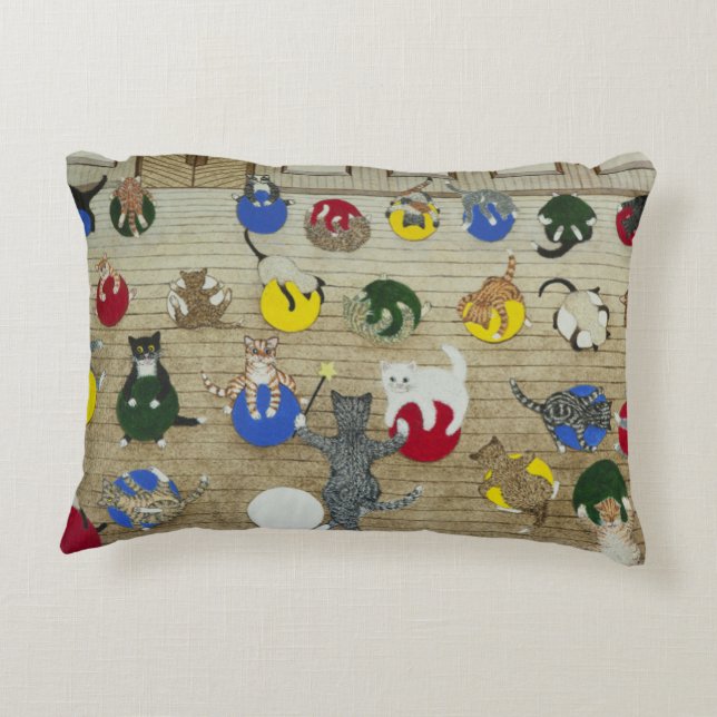 Keeping fit accent pillow (Back)