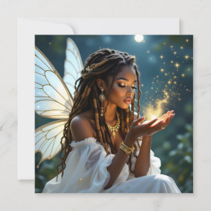 Keeping in Touch Fairy and Gold Dust Card