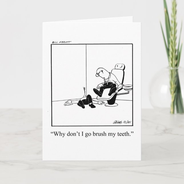 Keeping In Touch Humour Greeting Card (Front)