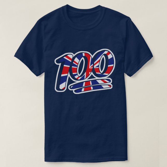Keeping it 100 in London T-Shirt (Design Front)