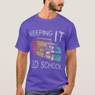 Keeping It Old School Boombo 80S 90S Hip Hop frien T-Shirt