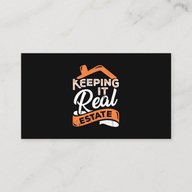 Keeping It Real Estate Business Card (Front)