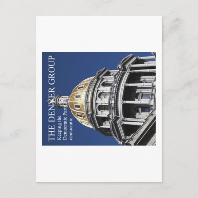 Keeping the Democratic Party democ... - Customized Postcard (Front)