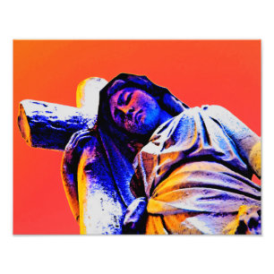 Keeping the Faith Cemetery Art Photo Print