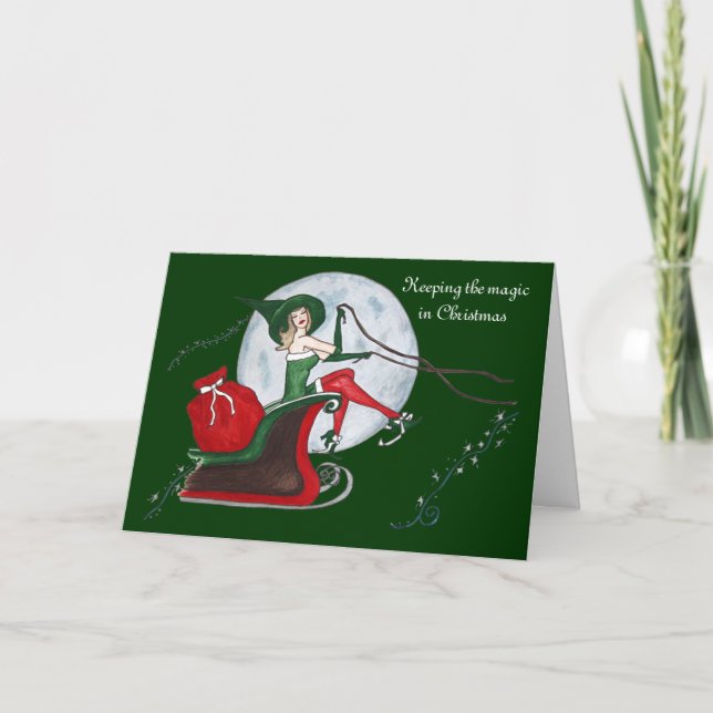 Keeping the Magic in Christmas Holiday Card (Front)