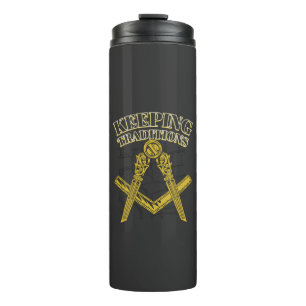 Keeping Tradition Square and Compass Thermal Tumbler