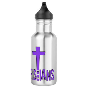 Keeping Up With the Christians water bottle