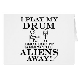 Keeps Aliens Away Drum