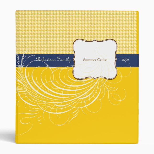 Keepsake Binder for Summer Cruise (Front)