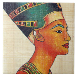 Keepsake Ceramic Tile - Queen Nefertari
