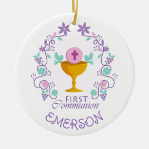 Keepsake! First Communion custom ornament