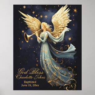 Keepsake for Baptism First Communion, Confirmation Poster