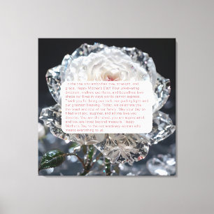 Keepsake For Mom Premium Wrapped Canvas (Gloss)