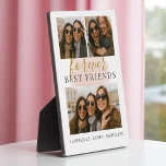 Keepsake Forever Best Friends Photo Collage Plaque<br><div class="desc">Celebrate your unbreakable bond with a heartfelt photo collage plaque that honours laughter, loyalty, and lifelong memories. A touching gift that turns your shared moments into a lasting tribute to friendship.</div>