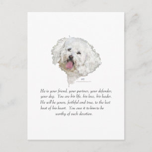Keepsake, Male Dog Postcard