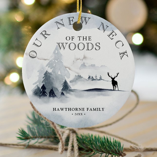 Keepsake New Neck of the Woods New Home Ceramic Ornament (Creator Uploaded)