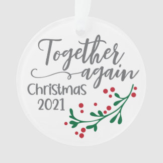Keepsake ornament to remember Christmas 2021
