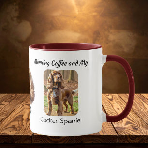 Keepsake Photo Cocker Spaniel Personalize Mug