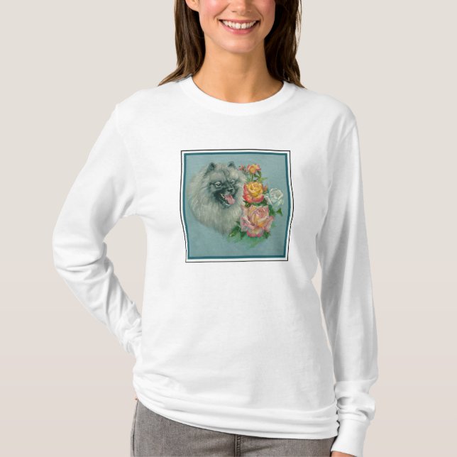 Kees and roses T shirt (Front)