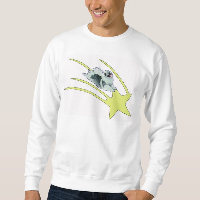 Kees sur un sweatshirt étoilé (Devant)