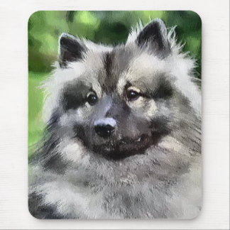 Keeshond Art Gifts Mouse Pad