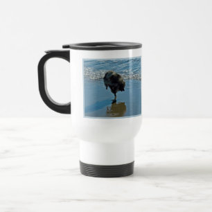 Keeshond Ballet Photograph - Cute Original Dog Art Travel Mug