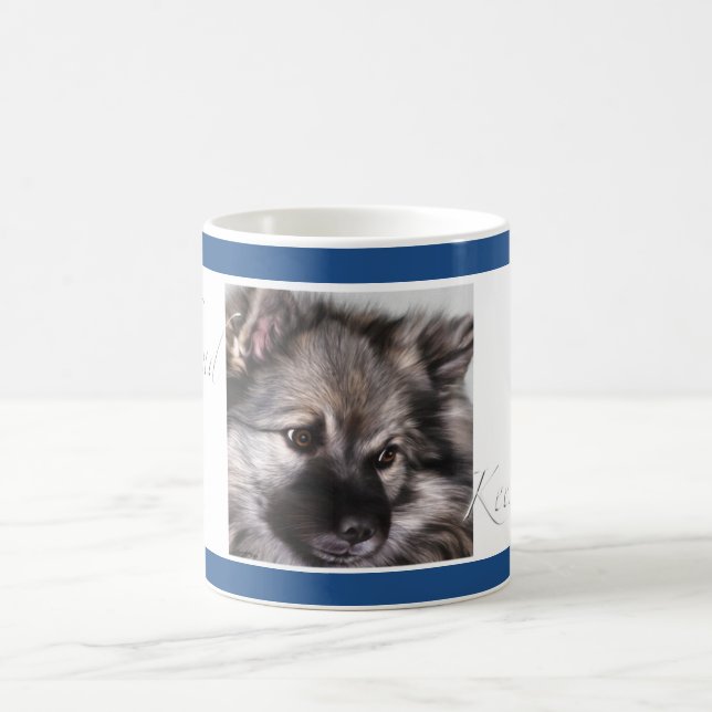 Keeshond coffee mug (Center)