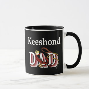 Keeshond Dad Mug