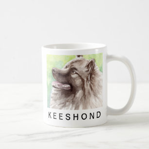 Keeshond Dog mugs