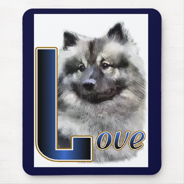 Keeshond Gifts Mouse Pad (Front)