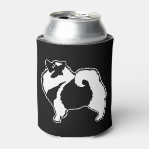Keeshond Graphics - Cute Original Dog Art Can Cooler