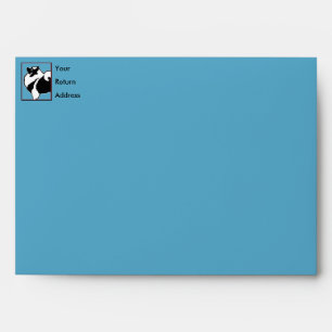 Keeshond Graphics - Cute Original Dog Art Envelope