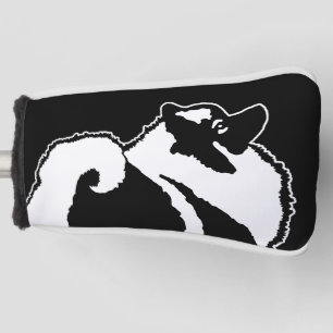 Keeshond Graphics  - Cute Original Dog Art Golf Head Cover