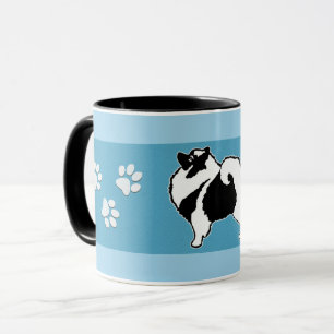 Keeshond Graphics  - Cute Original Dog Art Mug